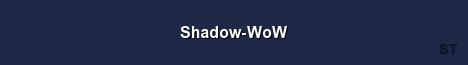 Shadow WoW Server Banner