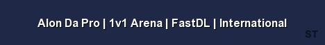 Alon Da Pro 1v1 Arena FastDL International Server Banner