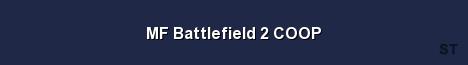 MF Battlefield 2 COOP Server Banner