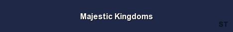 Majestic Kingdoms Server Banner