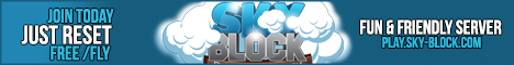 SkyBlock Server Banner