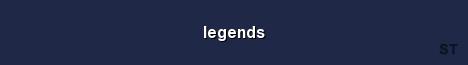 legends Server Banner