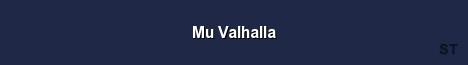 Mu Valhalla Server Banner