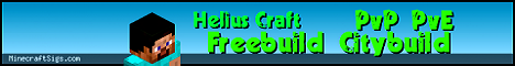 Helius Craft Server Banner