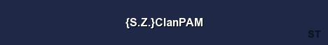 S Z ClanPAM Server Banner