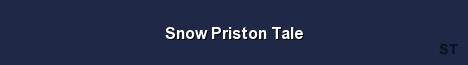 Snow Priston Tale Server Banner