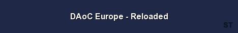 DAoC Europe Reloaded Server Banner