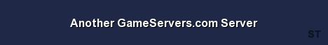 Another GameServers com Server Server Banner