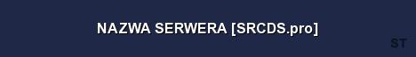 NAZWA SERWERA SRCDS pro Server Banner