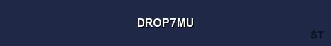 DROP7MU Server Banner
