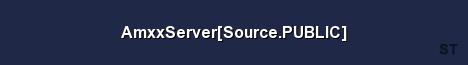 AmxxServer Source PUBLIC Server Banner