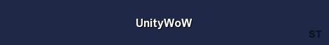 UnityWoW Server Banner