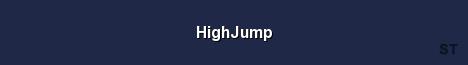 HighJump Server Banner