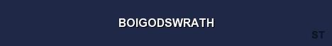 BOIGODSWRATH Server Banner