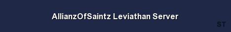 AllianzOfSaintz Leviathan Server 