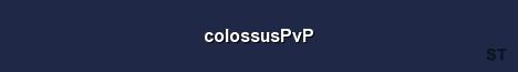colossusPvP Server Banner