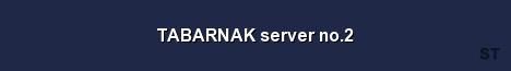 TABARNAK server no 2 Server Banner