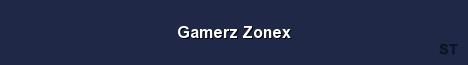 Gamerz Zonex Server Banner
