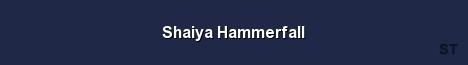 Shaiya Hammerfall Server Banner
