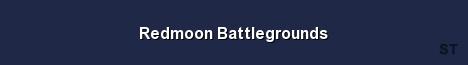 Redmoon Battlegrounds Server Banner