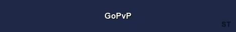 GoPvP Server Banner
