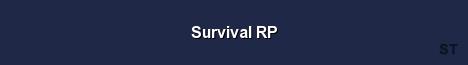 Survival RP Server Banner