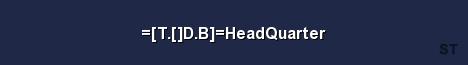 T D B HeadQuarter Server Banner