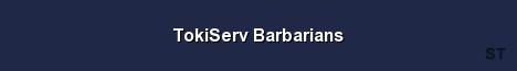 TokiServ Barbarians Server Banner