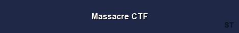 Massacre CTF Server Banner