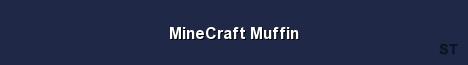 MineCraft Muffin Server Banner