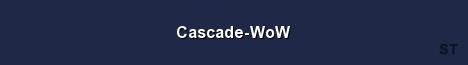 Cascade WoW Server Banner