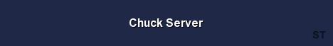 Chuck Server Server Banner