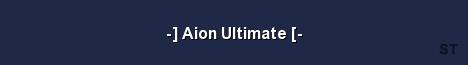 Aion Ultimate Server Banner