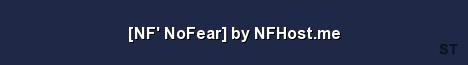 NF NoFear by NFHost me Server Banner