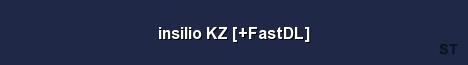 insilio KZ FastDL Server Banner