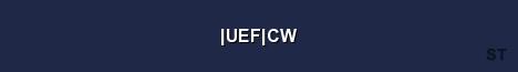 UEF CW Server Banner