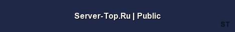 Server Top Ru Public Server Banner