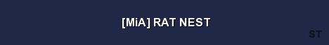 MiA RAT NEST Server Banner