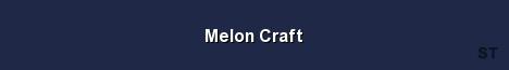 Melon Craft Server Banner