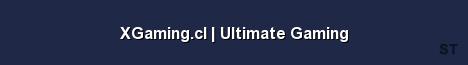 XGaming cl Ultimate Gaming Server Banner