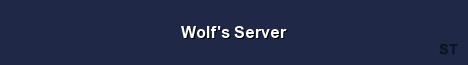 Wolf s Server Server Banner