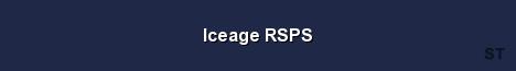 Iceage RSPS Server Banner