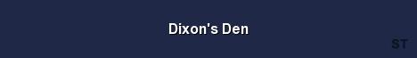 Dixon s Den Server Banner