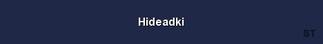 Hideadki Server Banner