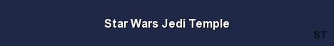 Star Wars Jedi Temple Server Banner