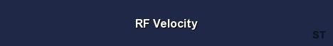 RF Velocity 