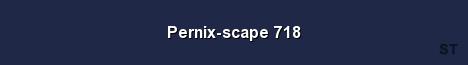 Pernix scape 718 Server Banner