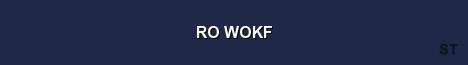 RO WOKF Server Banner