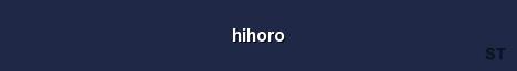 hihoro Server Banner