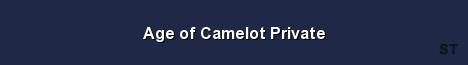 Age of Camelot Private 